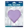 balon foliowy serce fioletowy partypal 18 hrt