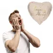 balon foliowy serce forever and always folat ecru 18 hrt