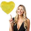 balon foliowy serce holograficzne zloty partypal 18 hrt