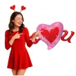 balon foliowy serce i heart you czerwony qualatex 46 shp