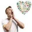 balon foliowy serce i love you aloha folat 18 hrt