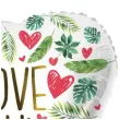 balon foliowy serce i love you aloha folat 18 hrt