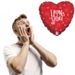 balon foliowy serce i love you betallic 18 hrt