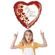 balon foliowy serce i love you forever czerwony betallic 18 hrt