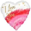 balon foliowy serce i love you watercolour amscan 18 hrt