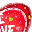 balon foliowy serce i love you z konfetti flexmetal 18 hrt