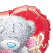 balon foliowy serce i love you z misiem qualatex 18 hrt