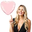 balon foliowy serce jasnorozowy qualatex 9 hrt