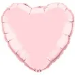 balon foliowy serce jasnorozowy qualatex 9 hrt