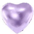balon foliowy serce liliowy partydeco 24 hrt
