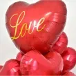 balon foliowy serce love czerwony ciemny takarakosan 25 hrt