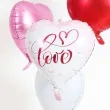 balon foliowy serce love folat 18 hrt