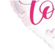 balon foliowy serce love folat 18 hrt