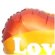 balon foliowy serce love is love kolorowy partydeco 14 hrt