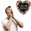 balon foliowy serce love neon grabo 18 hrt