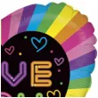 balon foliowy serce love neon grabo 18 hrt