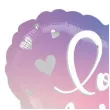balon foliowy serce love you amscan l 17 hrt