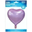 balon foliowy serce matowe liliowy godan 18 hrt