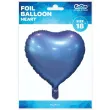 balon foliowy serce matowe niebieski godan 18 hrt