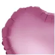 balon foliowy serce matowe rozowy ciemny partypal 18 hrt