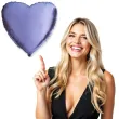 balon foliowy serce metaliczne lilowy flexmetal 18 hrt