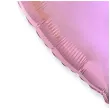 balon foliowy serce metaliczne rozowy flexmetal 18 hrt