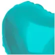 balon foliowy serce metallic matte turkusowy folat 18 hrt