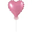 balon foliowy serce na patyczku rozowy godan 3 hrt