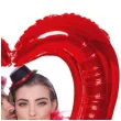 balon foliowy serce otwarte ramka do zdjec czerwony folat 24 hrt