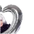 balon foliowy serce otwarte ramka do zdjec srebrny folat 24 hrt