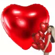 balon foliowy serce prezent na walentynki czerwony partydeco 18 hrt