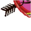 balon foliowy serce przebite strzala love rozowy betallic 36 shp