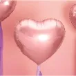 balon foliowy serce rozowe zloto partydeco 18 hrt