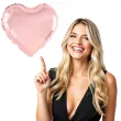 balon foliowy serce rozowe zloto partypal 32 hrt