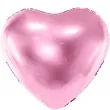 balon foliowy serce rozowy partydeco 24 hrt