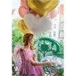 balon foliowy serce satynowe bialy partydeco 29 hrt