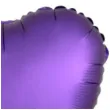 balon foliowy serce satynowe fioletowy amscan 17 hrt