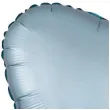 balon foliowy serce satynowe niebieski jasny amscan 17 hrt