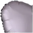 balon foliowy serce satynowe popielaty amscan 17 hrt