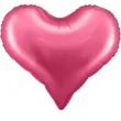balon foliowy serce satynowe rozowy partydeco 29 hrt