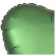 balon foliowy serce satynowe zielony amscan 17 hrt