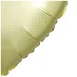 balon foliowy serce satynowe zolty jasny amscan 17 hrt