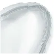 balon foliowy serce srebrny flexmetal 9 hrt