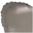 balon foliowy serce szary stalowy satynowy flexmetal 18 hrt