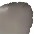 balon foliowy serce szary stalowy satynowy flexmetal 18 hrt