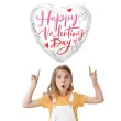 balon foliowy serce valentines day w bieli qualatex 18 hrt