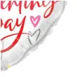 balon foliowy serce valentines day w bieli qualatex 18 hrt