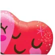 balon foliowy serce w objeciach qualatex 36 shp