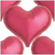 balon foliowy serce wklesle czerwony metallic takarakosan 18 5 szt hrt