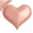 balon foliowy serce wklesle rozowe zloto takarakosan 14 5 szt hrt